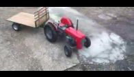 Süper güçlü mini traktör