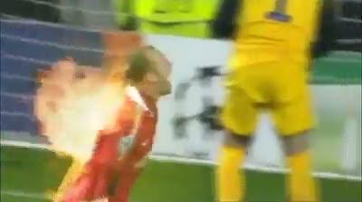En ateşli futbol