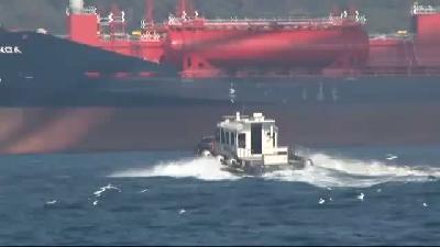 Boğaz'da tanker kazası