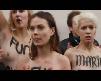 FEMEN k�zlar�na biber gaz�