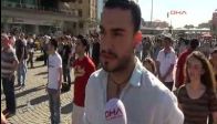 video Rakı bardaklarının üzerinde 'duran adam'