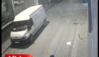 Sokakta dehşet kamerada!