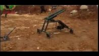 Suriye'de el yapımı roket komedisi
