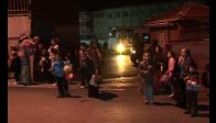 100 kiloluk kapı üzerine düştü