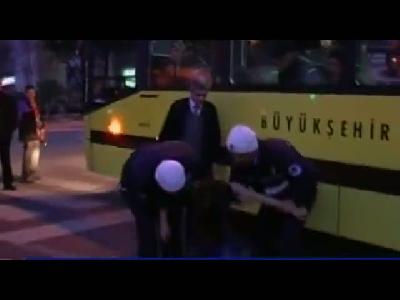 Ambulans alkollü diye almadı