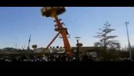Lunaparkta korkunç kaza