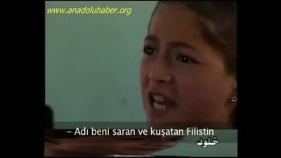 Filistinli kızın duygusal şiiri :Filistinim