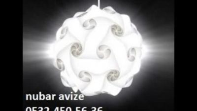 plastik avize