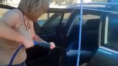 İç dış yıkamayı yanlış anlayan teyze