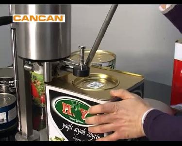 Peynir tenekesi açma makinesi