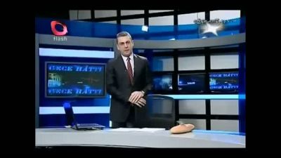 Flash TV'de Ekmekli Protesto