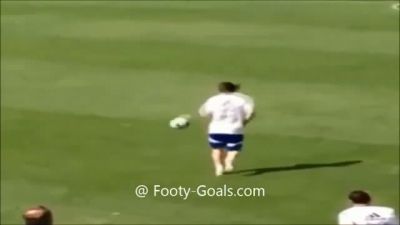 Antrenmanda Messi Şov
