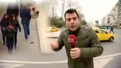 Taksim'de Sahtekar Boyacılar